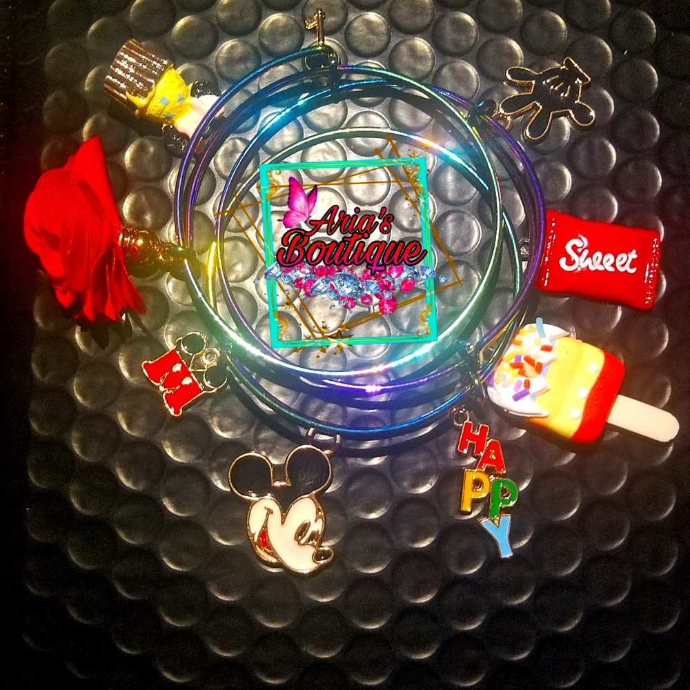 Mickey bangle set